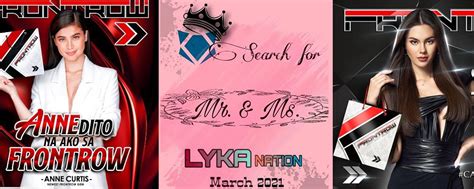 Search For Mr And Ms Lyka Nation March 2021 Pageant Vote Ph