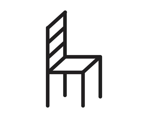 Chair Icon Vector Logo Design Template 7166796 Vector Art At Vecteezy