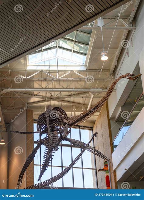 Denver, Colorado, USA - 4.2022 - Entrance Hall To the Denver Museum of