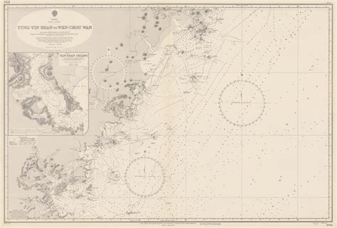 British Admiralty, Tung-Yin Shan to Wen-Chou Wan, 1960 | The Map House