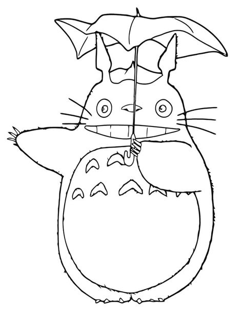 Desenhos De Totoro Para Colorir E Imprimir Colorironline