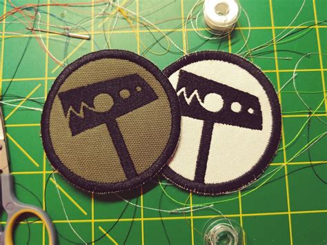 MTF Nu 7 Hammer Down Unit Patch From SCP Etsy