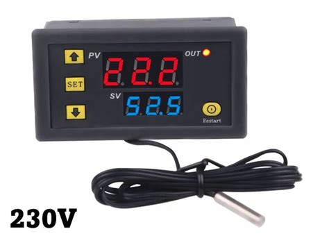 TERMOSTAT ELEKTRONICZNY REGULATOR TEMPERATURY 230V Sklep Opinie