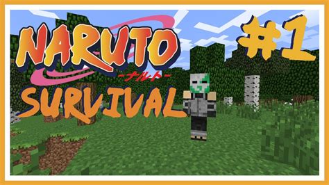 Minecraft Naruto Modded Survival Episode 1 Shadow Clones YouTube