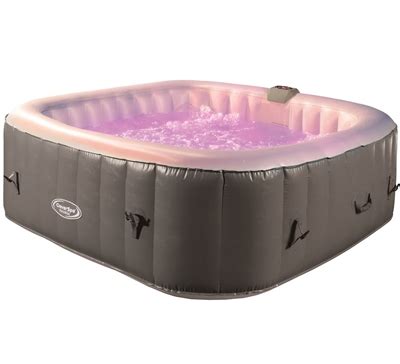 CleverSpa Paradiso LED Person Airjet Inflatable Hot Tub CampingWorld Co Uk
