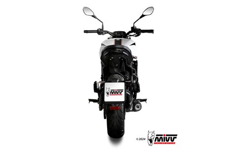 Scarico MOTO MORINI SEIEMMEZZO STR Mivv Oval Inox Nero Con Coppa