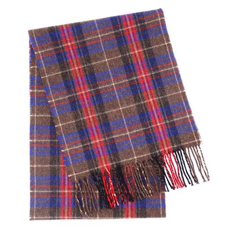 Brushed Wool Welsh Tartan Scarf Up To 500 Tartans Scotlandshop