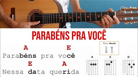 Parabéns Pra Você violão para iniciante YouTube Music