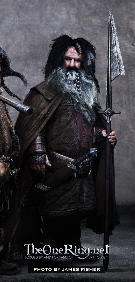 William Kircher as Bifur in The Hobbit Movies | Lord of the Rings on ...