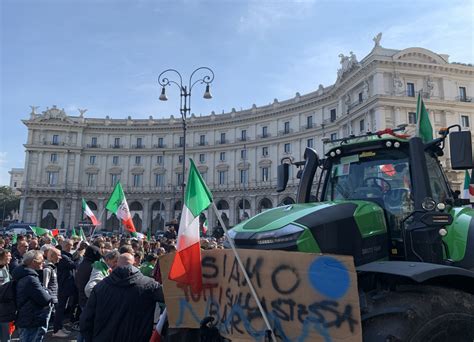 La Protesta Degli Agricoltori Nel Cuore Di Roma Oggi Nascer