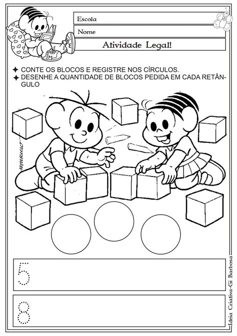 Atividades De Matematica Educação Infantil Para Imprimir
