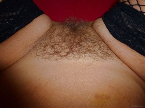 My Wifes Hairy Pussy Cumception