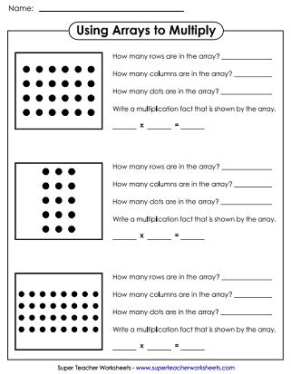 Super Teacher Worksheet Multiplication Table Activities