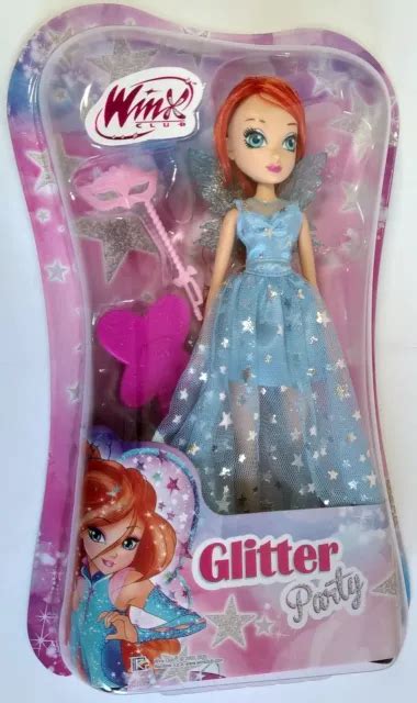 Winx Club Glitter Party Bloom Bambola Cm Doll Witty Toys Eur