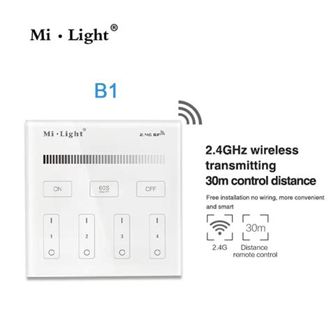 DC3V Milight B1 B2 B3 B4 Touch Panel Wand Controll Grandado