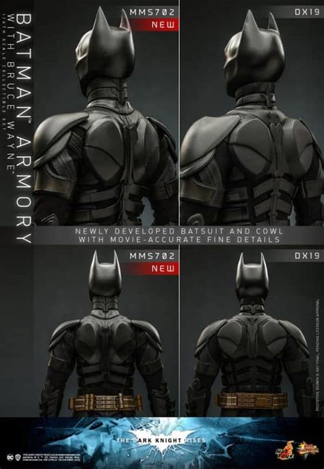 Hot Toys Batman Armory With Bruce Wayne Figure Sixth Scale Limited Collectible MMS Comic