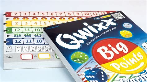 Qwixx Big Points Zusatzbl Cke Nsv N Rnberger Spielkarten Verlag