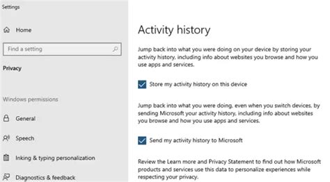 How To Disable Activity History Permanently In Windows