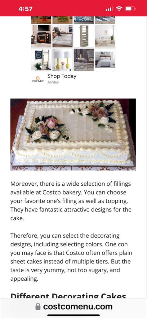 Costco cake | Costco cake, Costco bakery, Cake decorating