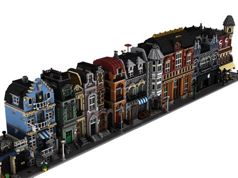 The Brickstreet, a set of modular buildings Lego Modular, Modular ...