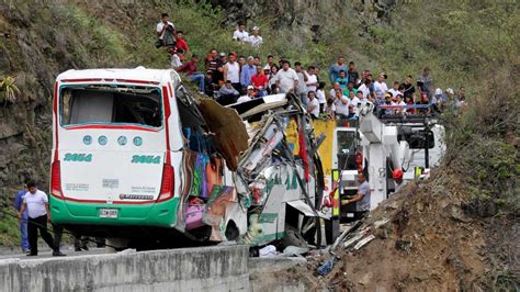 20 Muertos Y 15 Heridos Tras Accidente De Autobús En Colombia