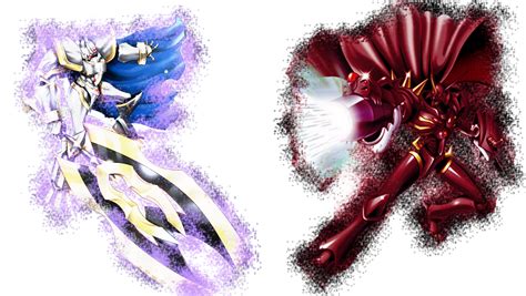 Alphamon Ouryuken VS Omegamon Zwart by Scott-Desaster on DeviantArt