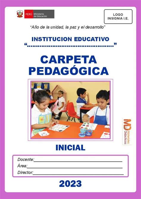 Carpeta Pedag Gica Nivel Inicial Materiales Didacticos