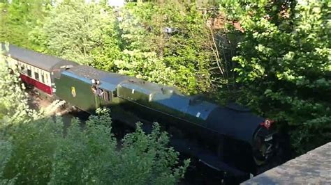 Royal Scot 46100 Yorkshire Coast Express Return Leg Passing Horbury