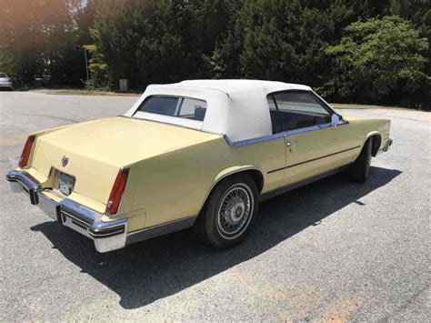 Cadillac Eldorado Convertible Yellow Fwd Automatic Biarritz