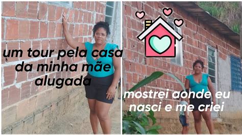 um pequeno tour pela casa da minha mãe alugada YouTube