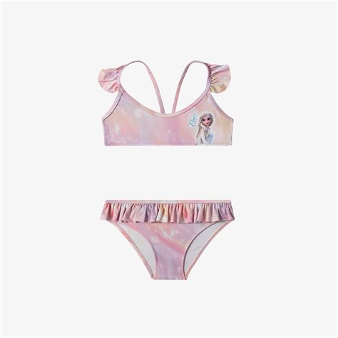 Slipstop Luna Çocuk Pembe Bikini GİYİM Mayo Mayoşort SuperKids