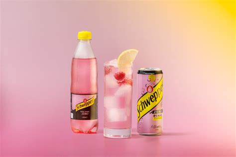 Schweppes Pink Tonic Zero till Sverige Törstsläckare med smak av bär