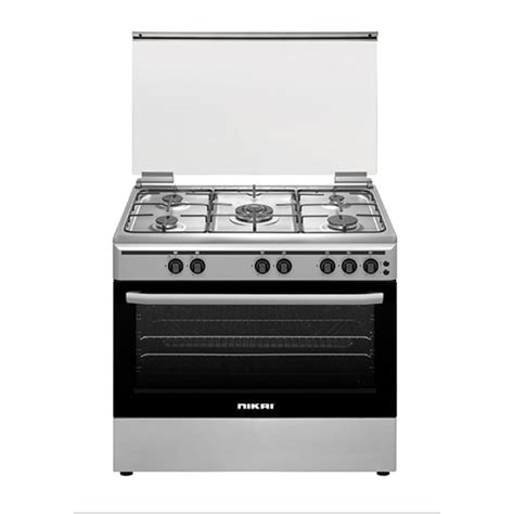 Nikai 4 Gas Burners 90×60 Gas Oven Standing Cooker Lipa Pole Pole By