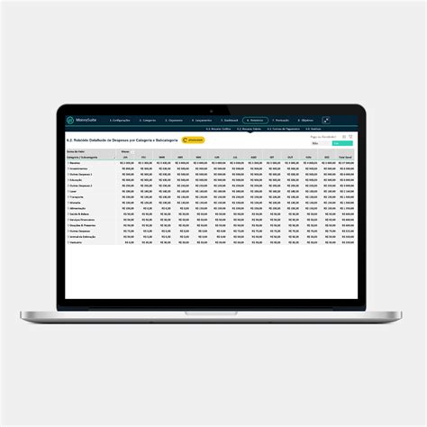 Planilha De Controle Financeiro Pessoal - Com Reserva de