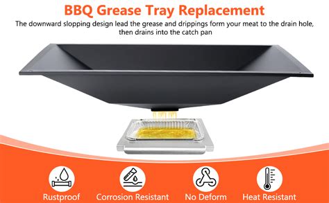 Amazon Qulimetal Grease Tray With Catch Pan For Weber Genesis Ii