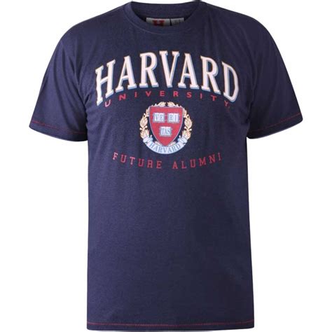 Duke Mens Big Size Stapleford Harvard Print Cotton Crew Neck T Shirt