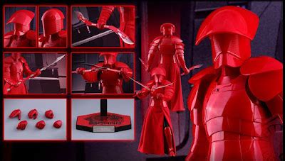 Toyhaven Hot Toys Star Wars The Last Jedi Th Scale Praetorian Guard With Double Blade