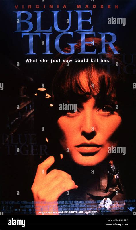 Blue Tiger Us Poster Virginia Madsen 1994 ©first Look