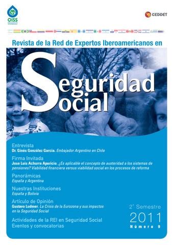 Nº 9 Revista Digital de la REI en SEGURIDAD SOCIAL by Fundación CEDDET