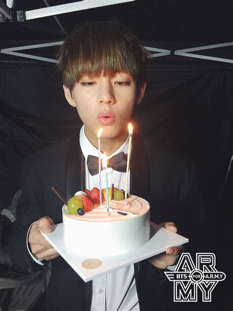 BTS Army Cute Bts Taehyung Birthday Cake Happy Cakes Tae Jhope Kpop