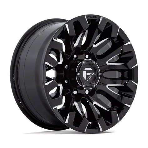 Fuel Wheels Sierra 3500 Quake Blackout 8 Lug Wheel 20x9 1mm Offset