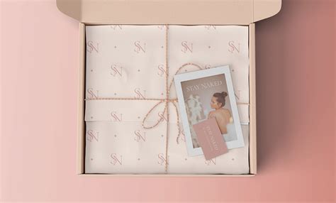 Stay Naked Cosmetic Brand Identity And Package Behance