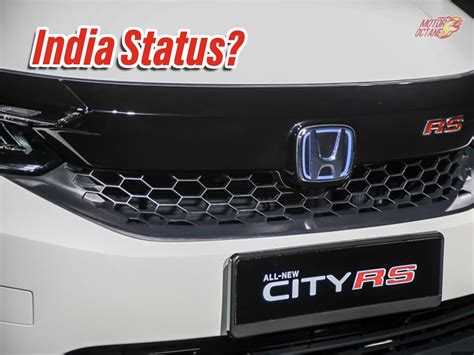 Honda City RS India specifications Revealed » MotorOctane