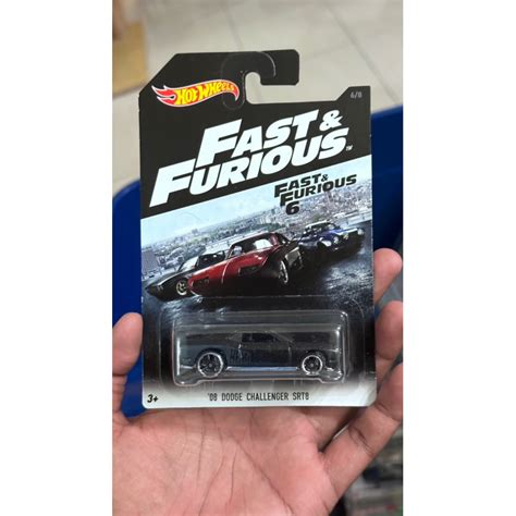 Hot Wheels Fast And Furious 08 Dodge Challenger Srt8 Shopee Malaysia