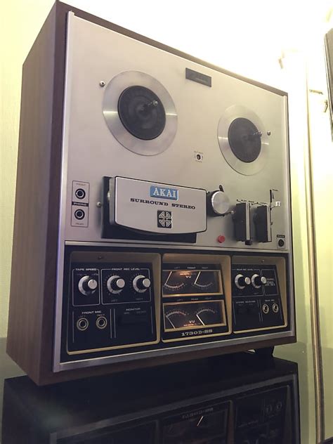 AKAI 1730D SS 1978 Reel To Reel Quadraphonic Tape Player Reverb