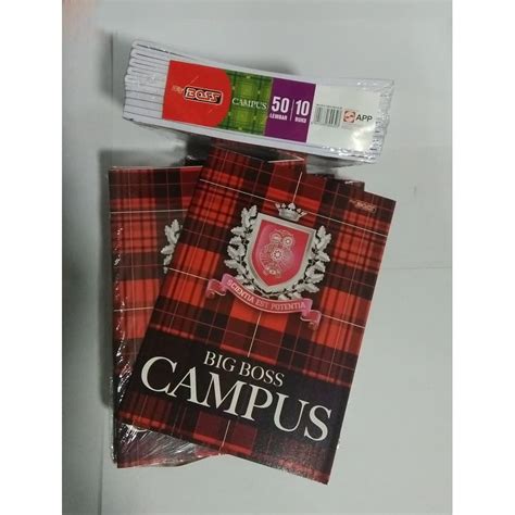 Jual BUKU TULIS BIG BOSS CAMPUS ISI 50 LEMBAR Shopee Indonesia