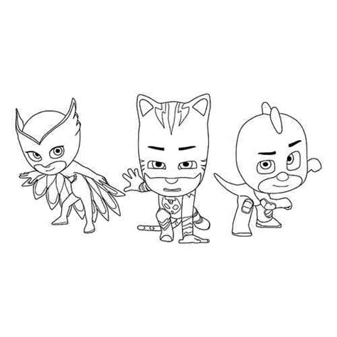 Раскраска Злодеи из Герои в масках распечатать или скачать