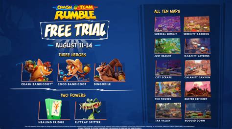 Crash Team Rumble Disponible Para Jugar Gratis Por Tiempo Limitado