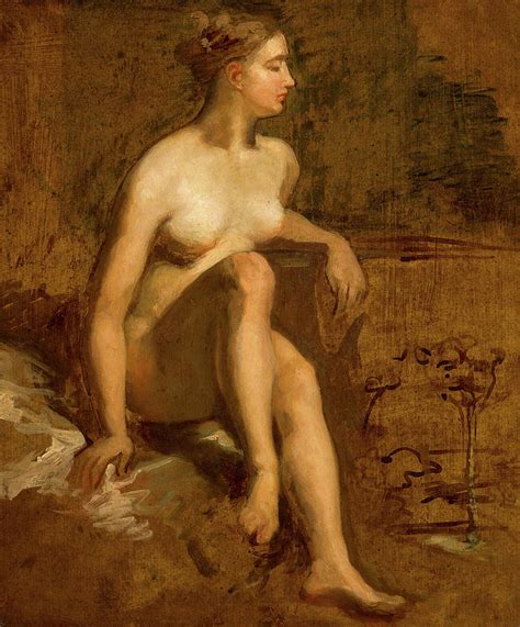 Study Of A Female Nude Ariadne Painting By William Etty Pixels