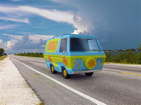 Artstation Mystery Machine Hd Wallpaper Pxfuel